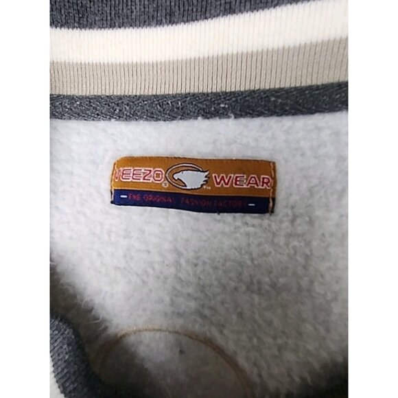 Vtg Veezo Wear Basketball Hoodie New York World Championship Gray/Tan 3XL 2003 - Picture 5 of 12